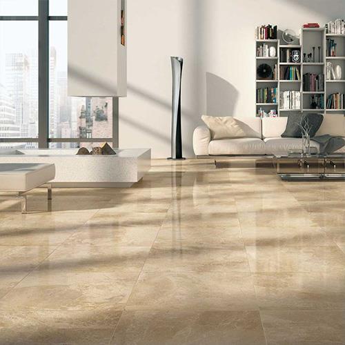 Beige Gloss Ceramic Floor Tiles