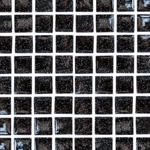 Black Glass Mosaic Tiles