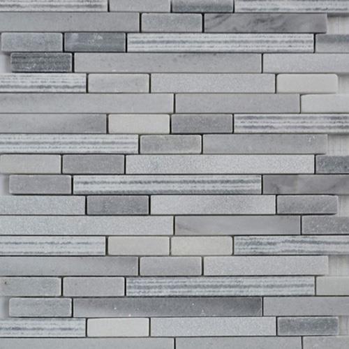 Grey Strip Mosaic Tiles