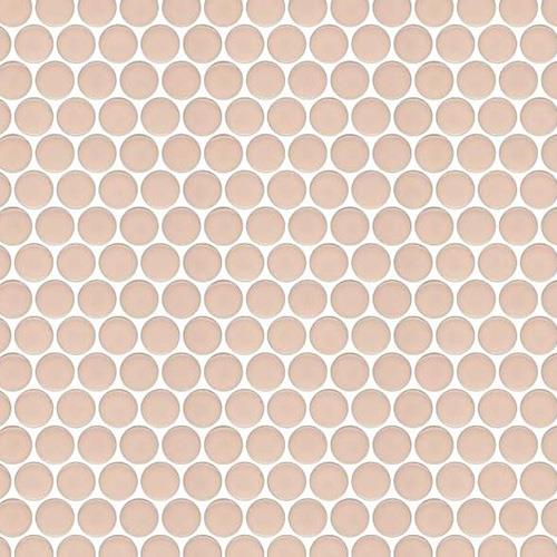 Pink Circle Mosaic Tiles