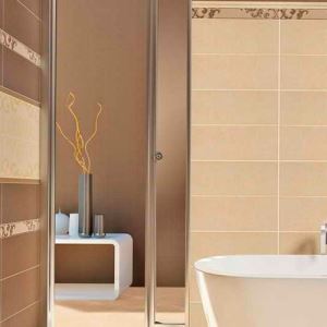 Beige Polished Ceramic Wall Tiles