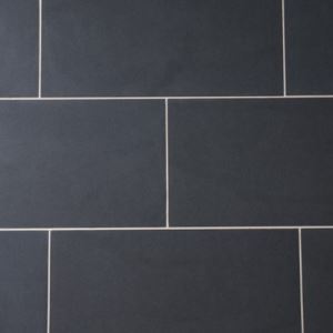 Black Glazed Porcelain Wall Tiles