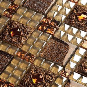 Brown Glass Mosaic Tiles