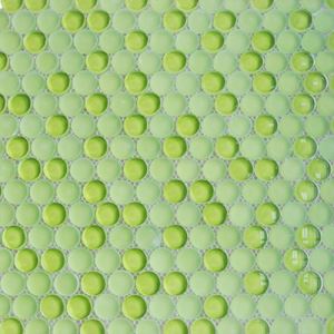 Green Circle Mosaic Tiles