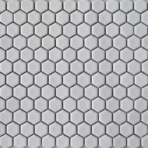 Grey Hexagon Mosaic Tiles