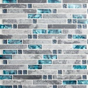 Mixed Strip Mosaic Tiles