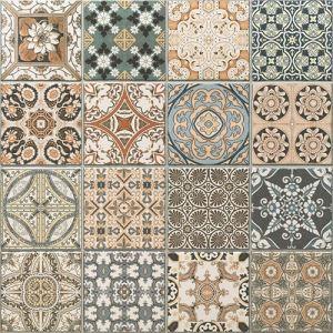 Patterned Gloss Porcelain Floor Tiles
