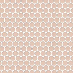 Pink Circle Mosaic Tiles