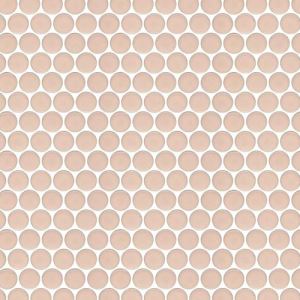 Pink Circle Mosaic Tiles