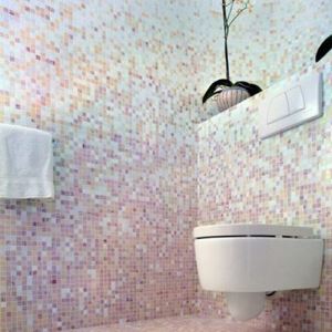 Pink Pressed Mosaic Tiles