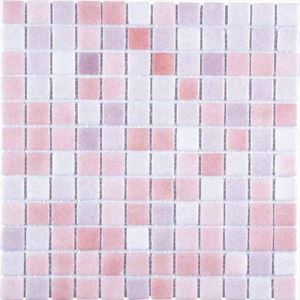 Pink Square Mosaic Tiles