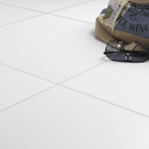 White Matte Porcelain Floor Tiles