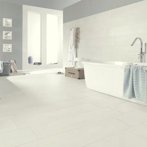 White Matte Ceramic Floor Tiles