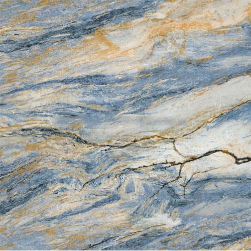 Blue Marble Bathroom Porcelain Floor Tile