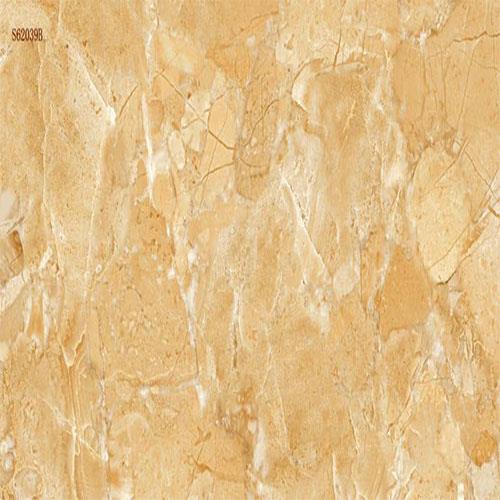Yellow Marble-Look Porcelain Wall Tile