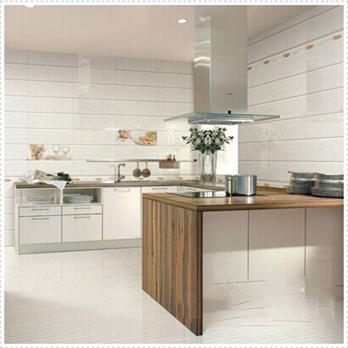 White Porcelain Tile For Kitchen Floor