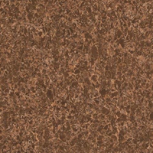 Brown Marble-Look Porcelain Floor Tile