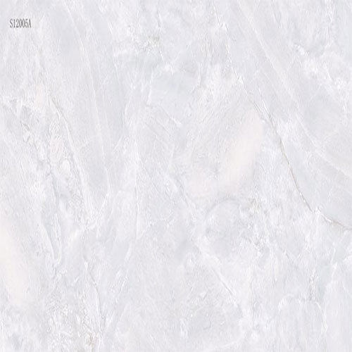 Ivory White Marble-Look Wall Porcelain Tile