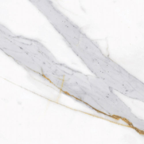 White Marble-look Wall Porcelain Tile