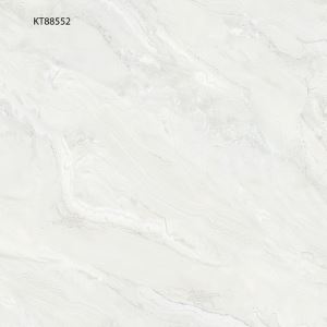 White Marble-Look Porcelain Flooring Tile