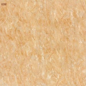 Yellow Marble-Look Wall Porcelain Tile