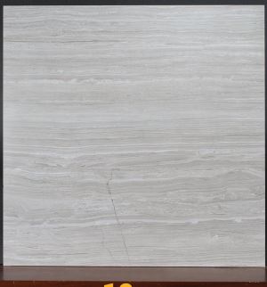 Grey Marble-Look Floor Porcelain Tile