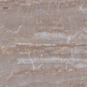 Brown Marble-Look Wall Procelain Tile