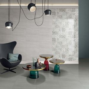 Grey Matt Rustic Porcelain Wall Tile