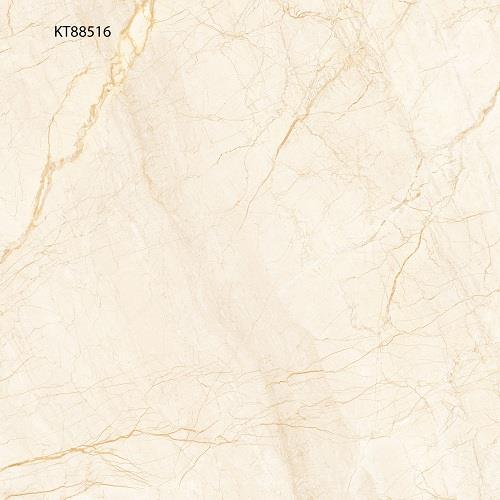 Yellow Marble-Look Porcelain Flooring Tile